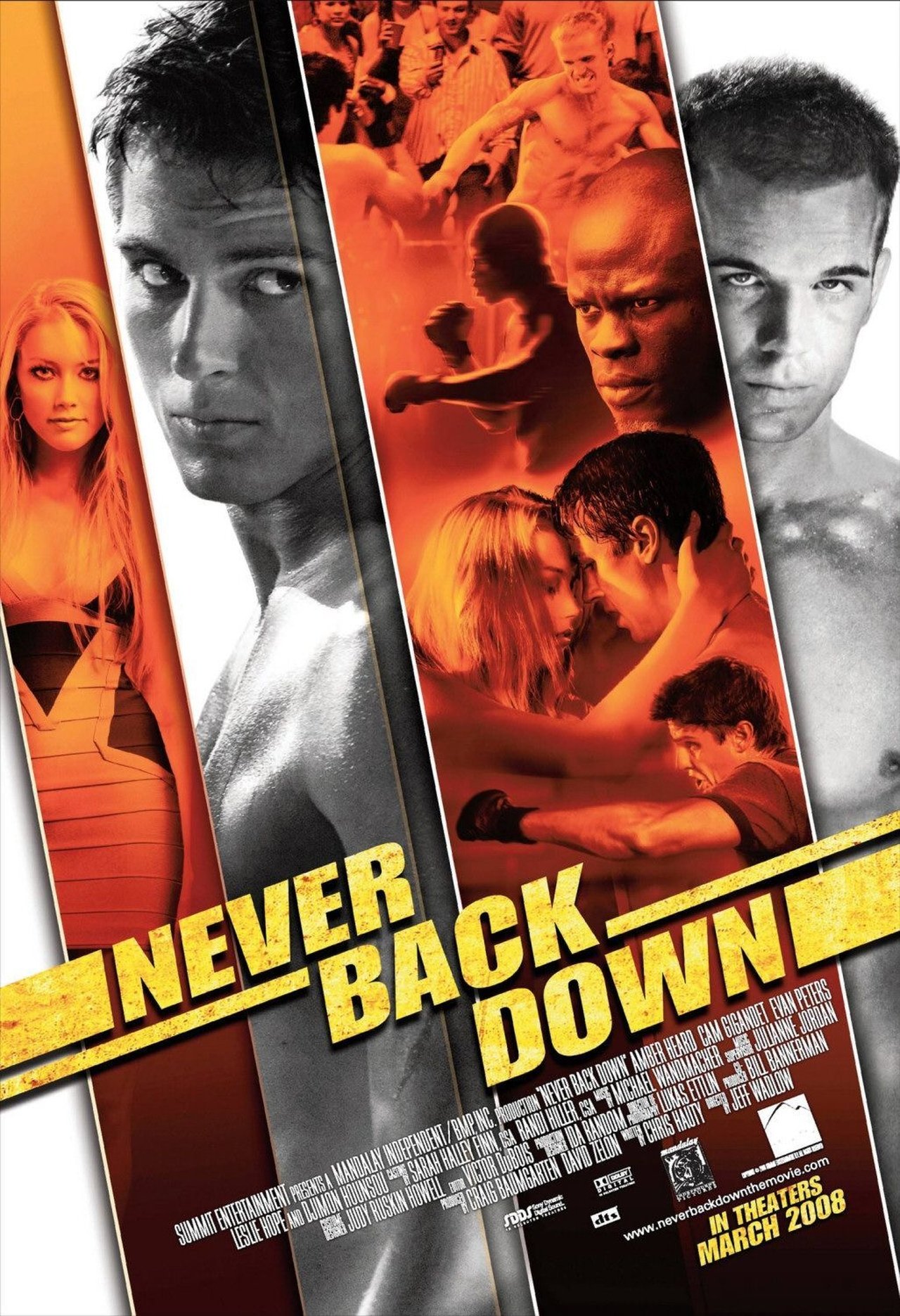 Never Back Down (2008) 640Kbps 23.976Fps 48Khz 5.1Ch DD+ NF E-AC3 Turkish Audio TAC