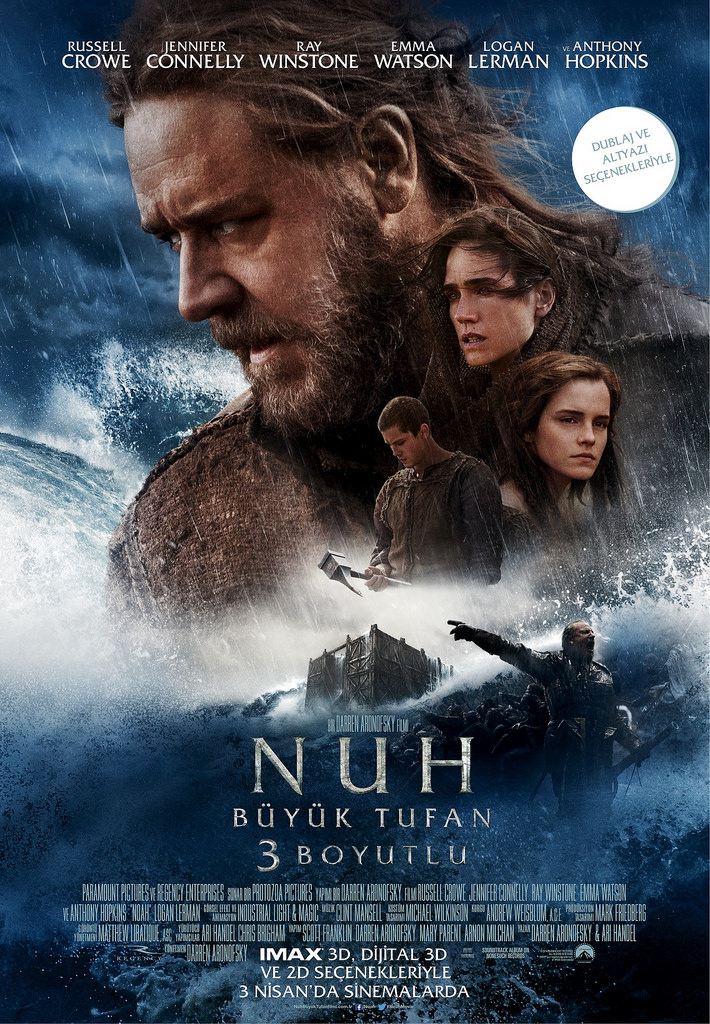 Noah (2014) 640Kbps 23.976Fps 48Khz 5.1Ch DD+ NF E-AC3 Turkish Audio TAC