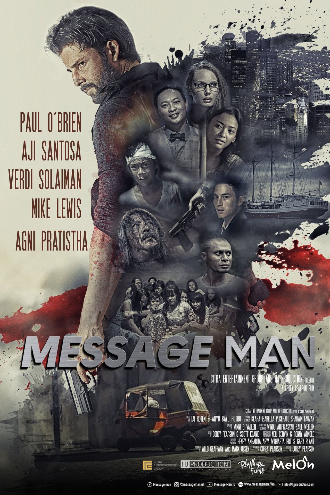 Message Man (2018) 192Kbps 24Fps 48Khz 2.0Ch DigitalTV Turkish Audio TAC