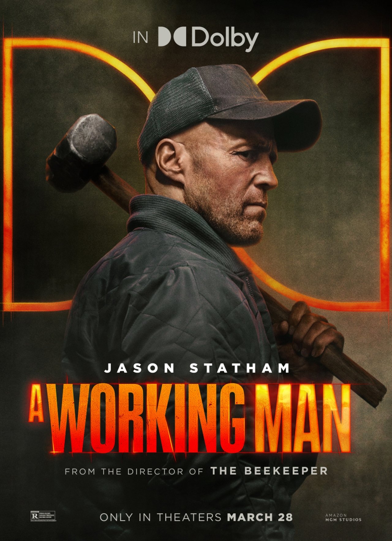 A Working Man (2025) 640Kbps 24Fps 48Khz 5.1Ch DD+ AMZN E-AC3 Turkish Audio TAC
