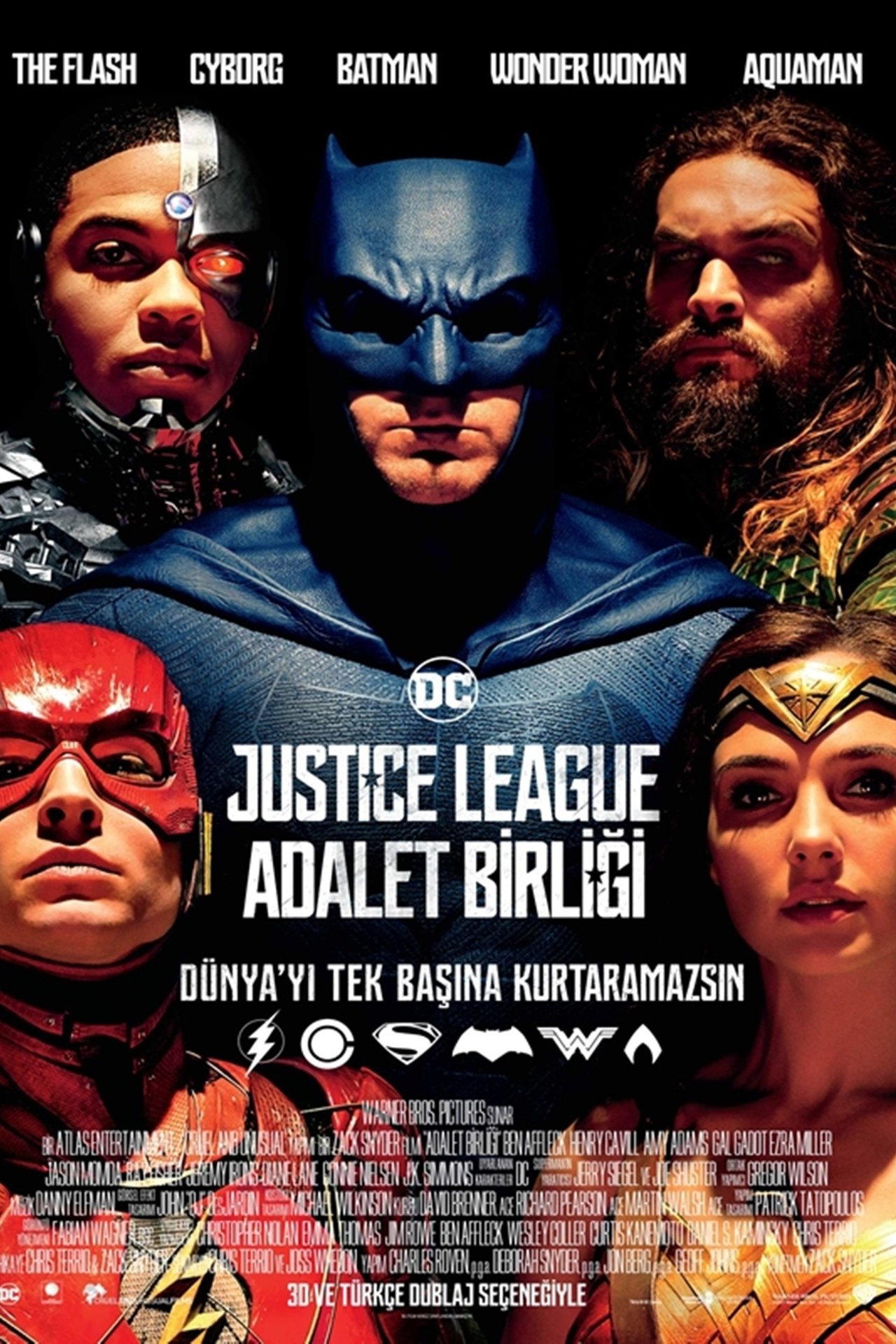 Justice League (2017) 128Kbps 23.976Fps 48Khz 2.0Ch DD+ NF E-AC3 Turkish Audio TAC