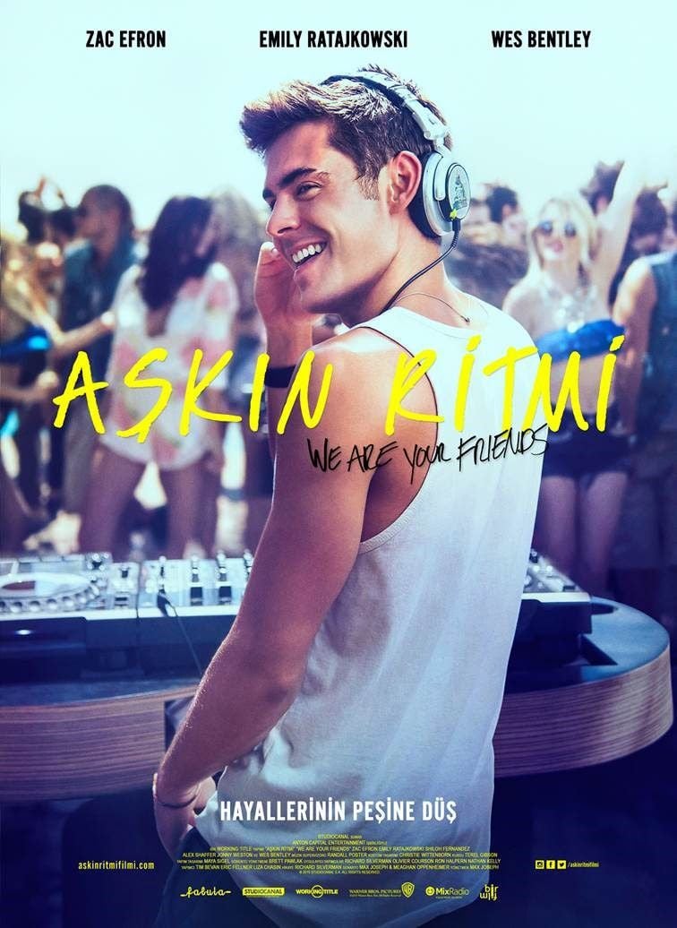 We Are Your Friends (2015) 192Kbps 24Fps 48Khz 2.0Ch DigitalTV Turkish Audio TAC