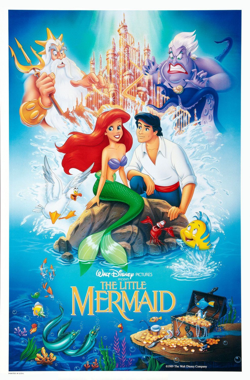 The Little Mermaid (1989) 192Kbps 23.976Fps 48Khz 2.0Ch DigitalTV Turkish Audio TAC