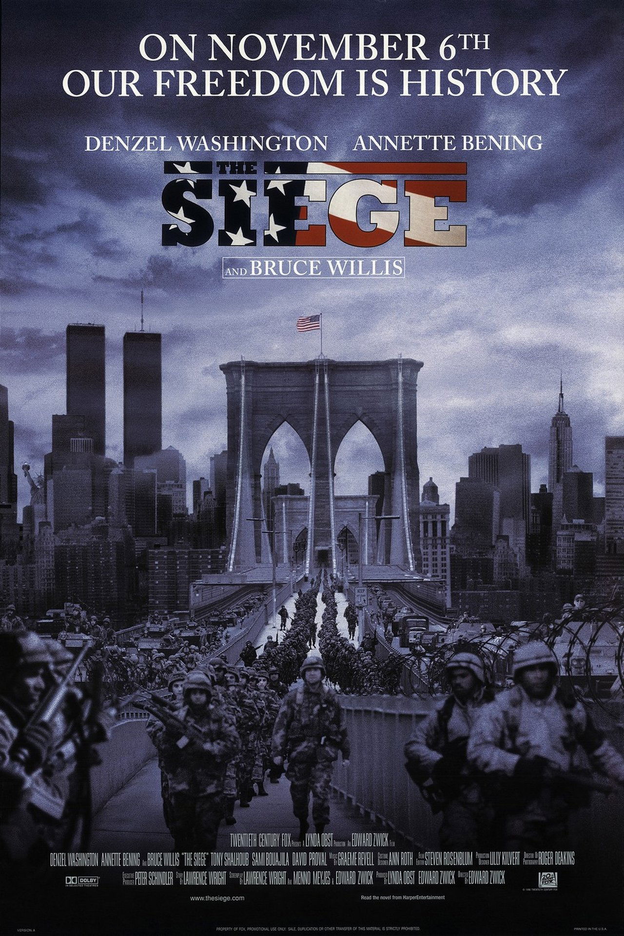 The Siege (1998) 224Kbps 23.976Fps 48Khz 2.0Ch BluRay Turkish Audio TAC