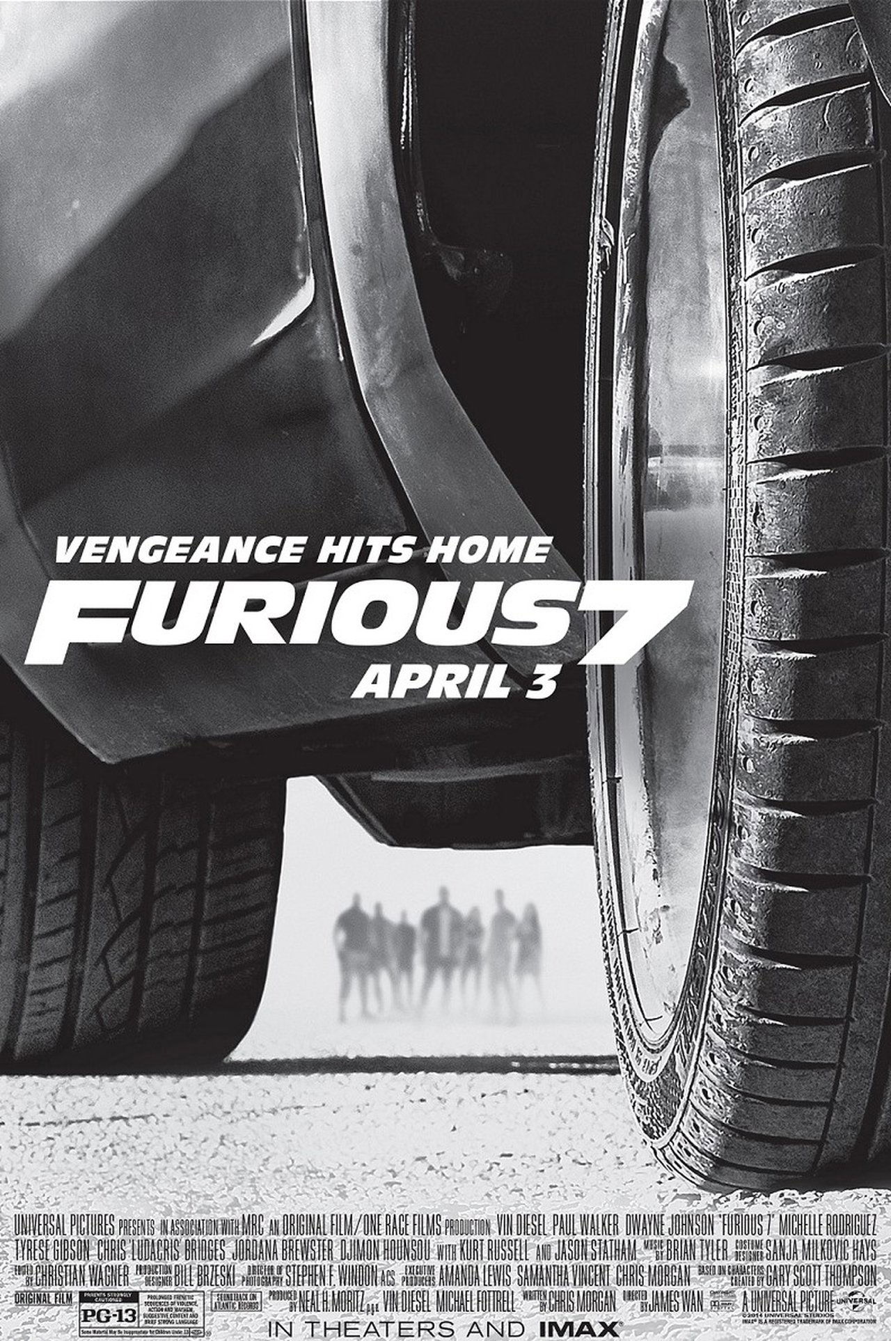 Furious 7 (2015) Theatrical Cut 192Kbps 23.976Fps 48Khz 2.0Ch DigitalTV Turkish Audio TAC