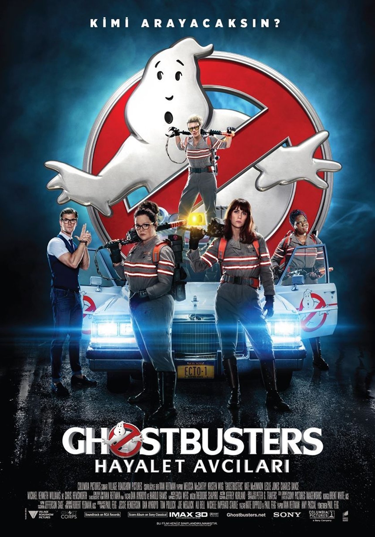 Ghostbusters (2016) Theatrical Cut 224Kbps 24Fps 48Khz 2.0Ch DD+ AMZN E-AC3 Turkish Audio TAC