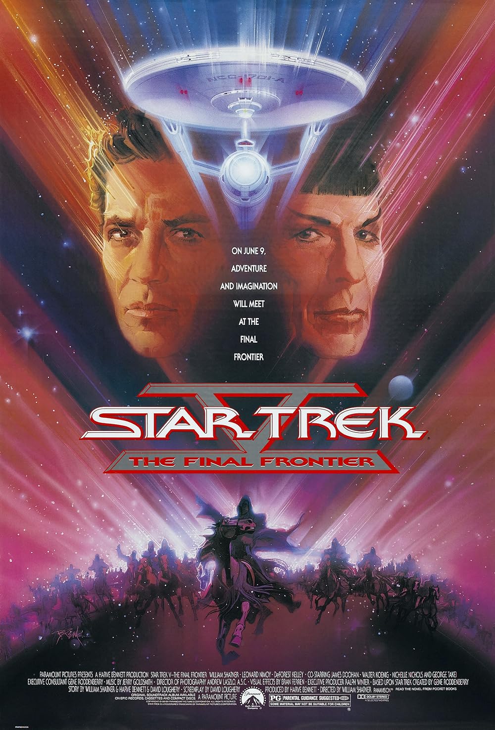 Star Trek V: The Final Frontier (1989) 224Kbps 23.976Fps 48Khz 2.0Ch BluRay Turkish Audio TAC
