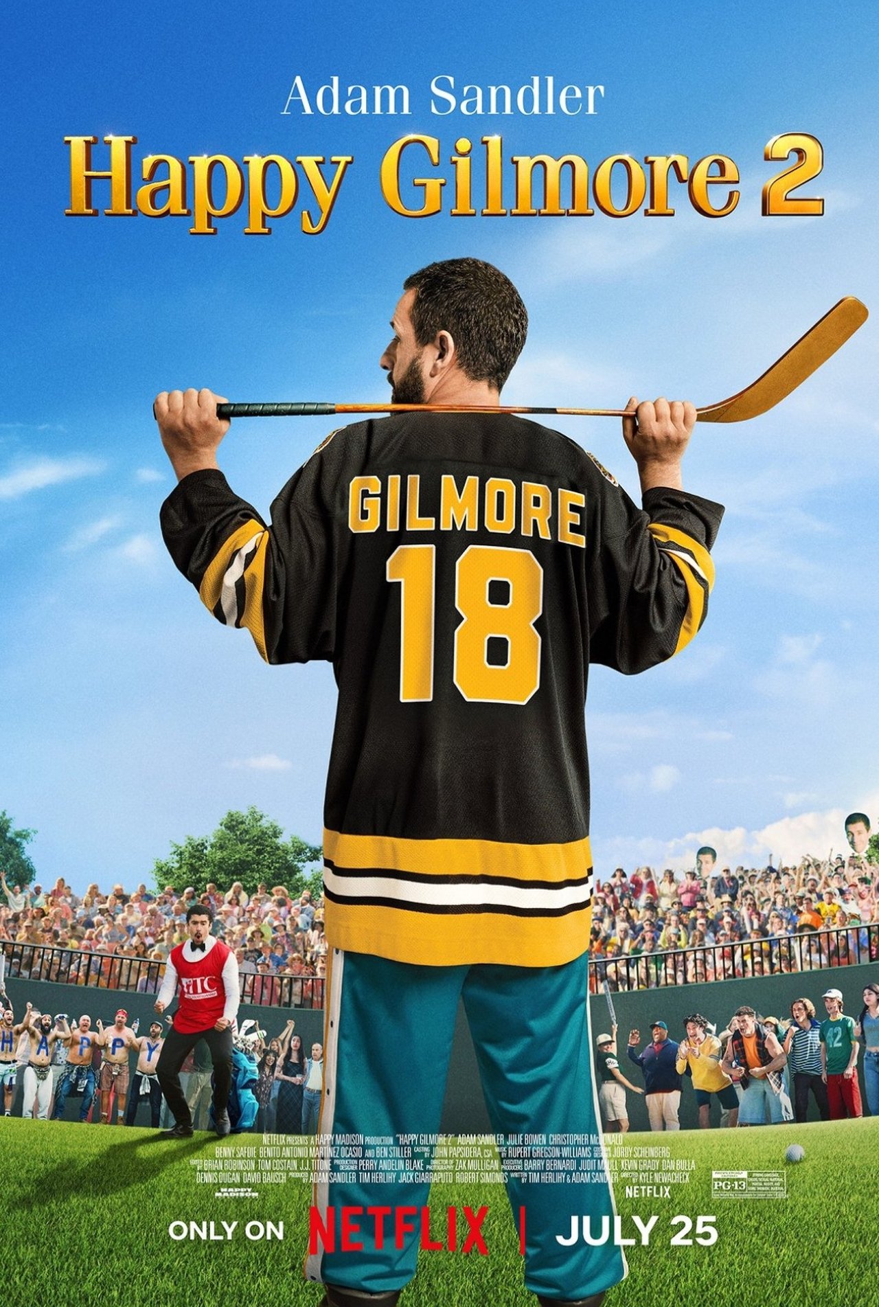 Happy Gilmore 2 (2025) 768Kbps 24Fps 48Khz 5.1Ch DD+ with Dolby Atmos NF E-AC3 Turkish Audio TAC