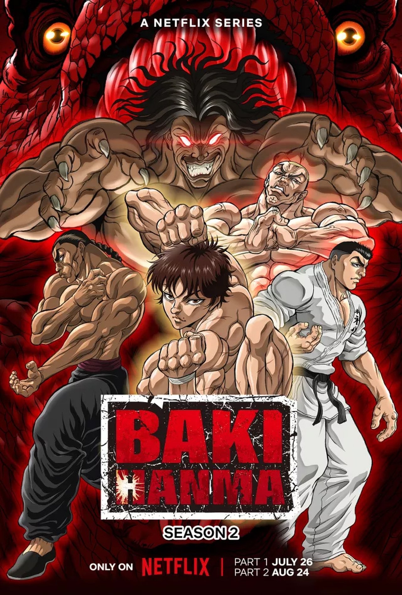 Baki Hanma (2023) S2 EP01&EP13 640Kbps 23.976Fps 48Khz 5.1Ch DD+ NF E-AC3 Turkish Audio TAC