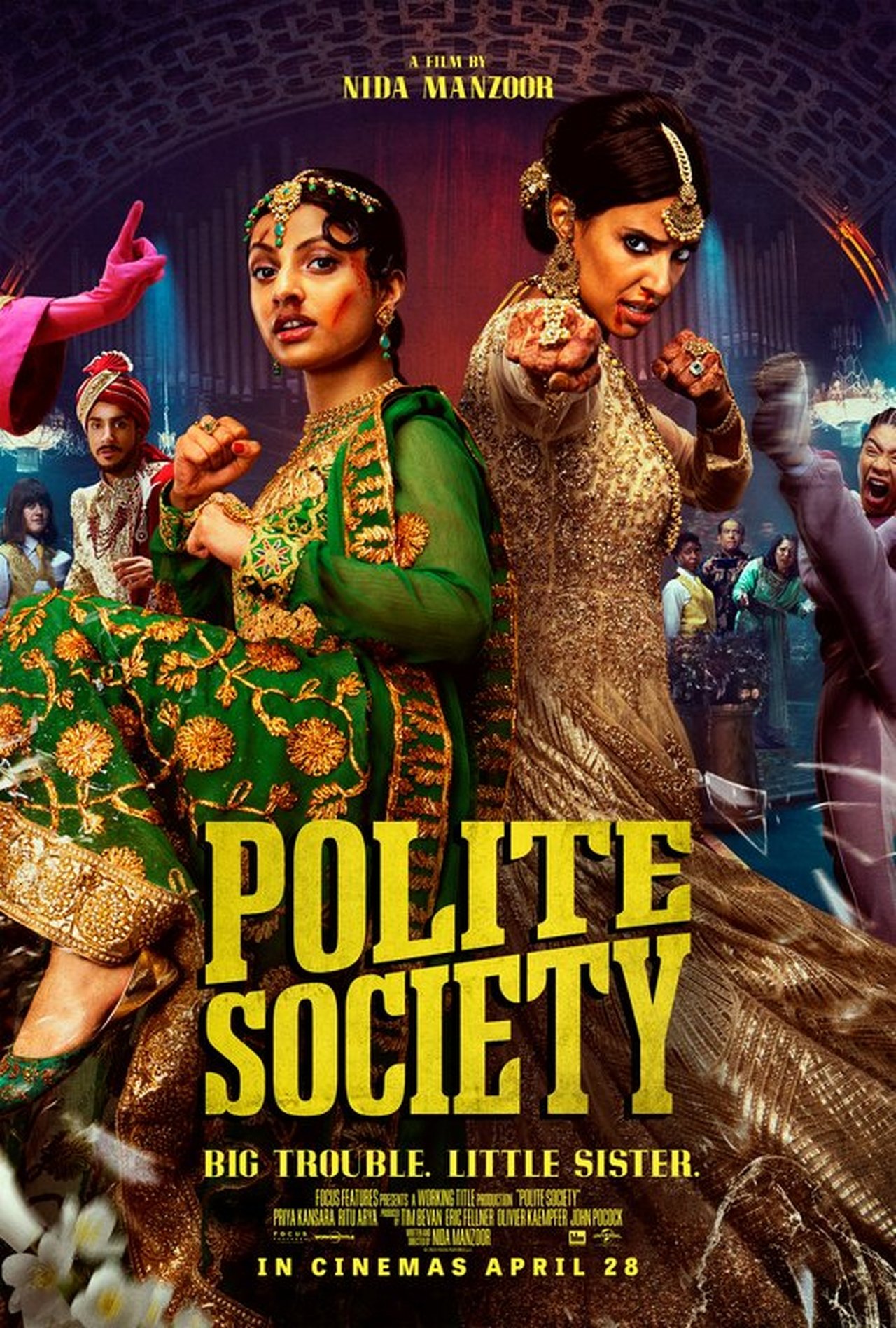 Polite Society (2023) 640Kbps 23.976Fps 48Khz 5.1Ch DD+ AMZN E-AC3 Turkish Audio TAC