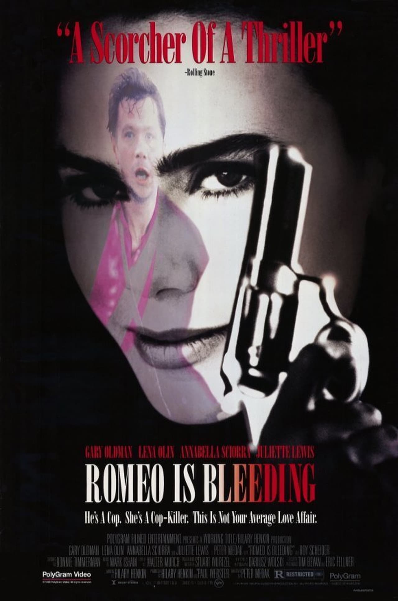 Romeo Is Bleeding (1993) 192Kbps 23.976Fps 48Khz 2.0Ch DigitalTV Turkish Audio TAC