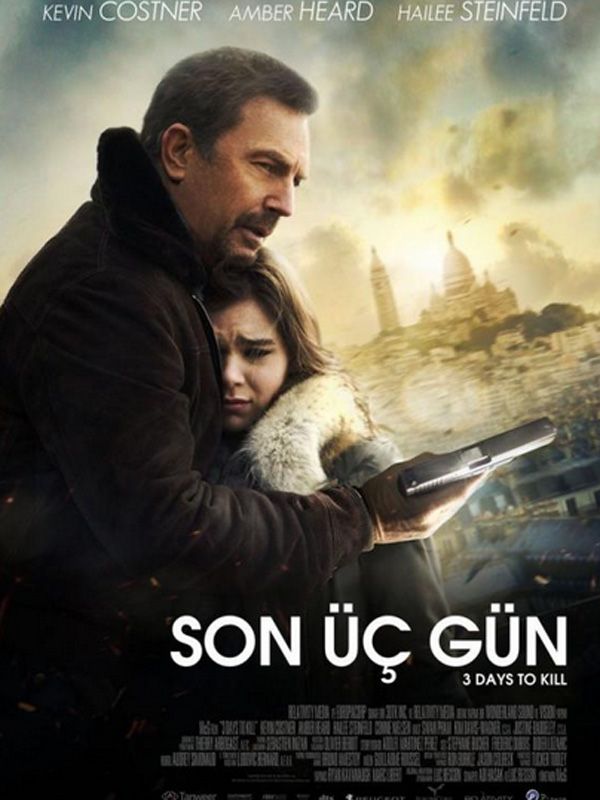 3 Days to Kill (2014) Theatrical Cut 192Kbps 23.976Fps 48Khz 2.0Ch DVD Turkish Audio TAC