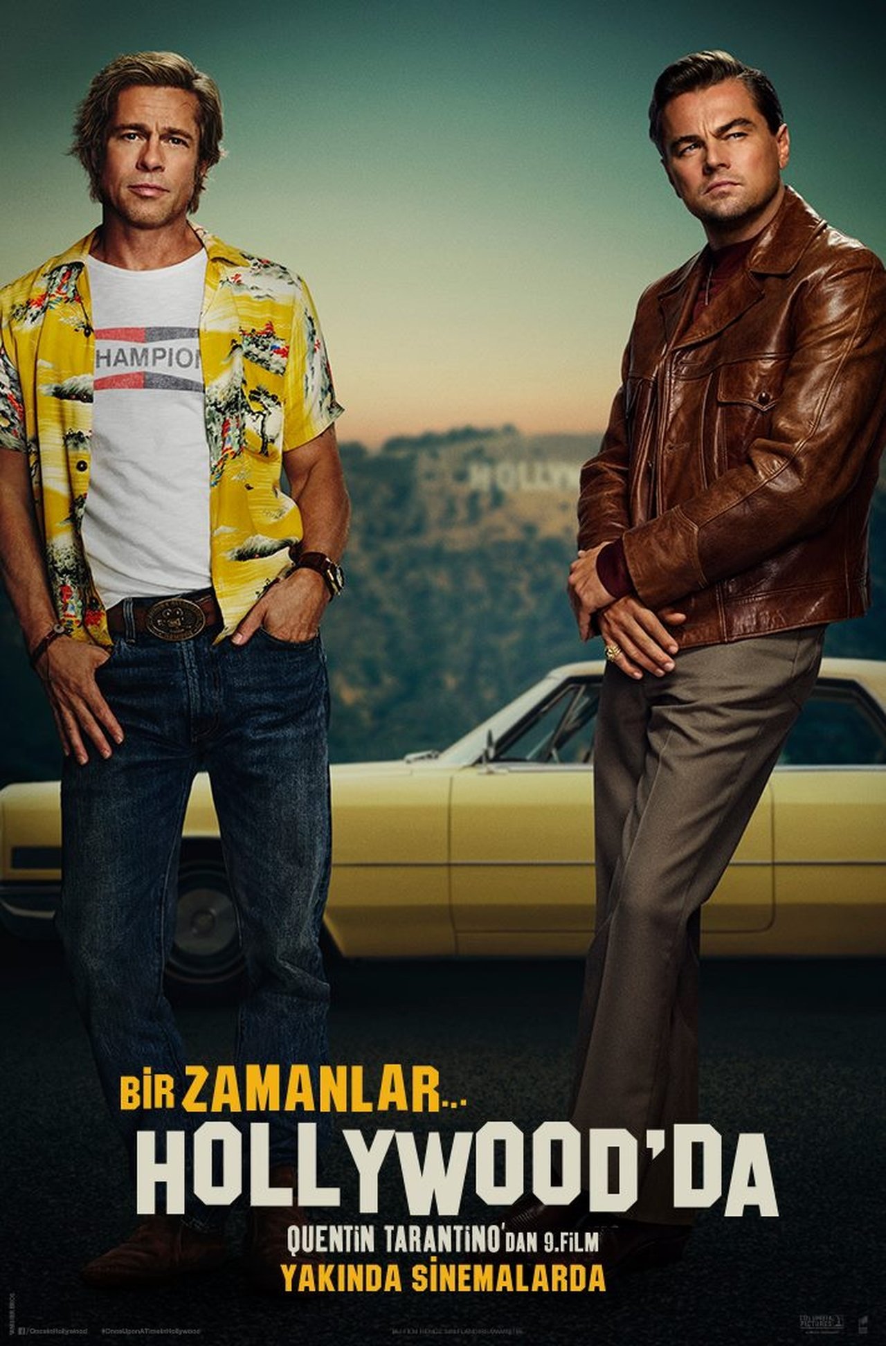 Once Upon a Time in Hollywood (2019) 224Kbps 23.976Fps 48Khz 2.0Ch DD+ AMZN E-AC3 Turkish Audio TAC