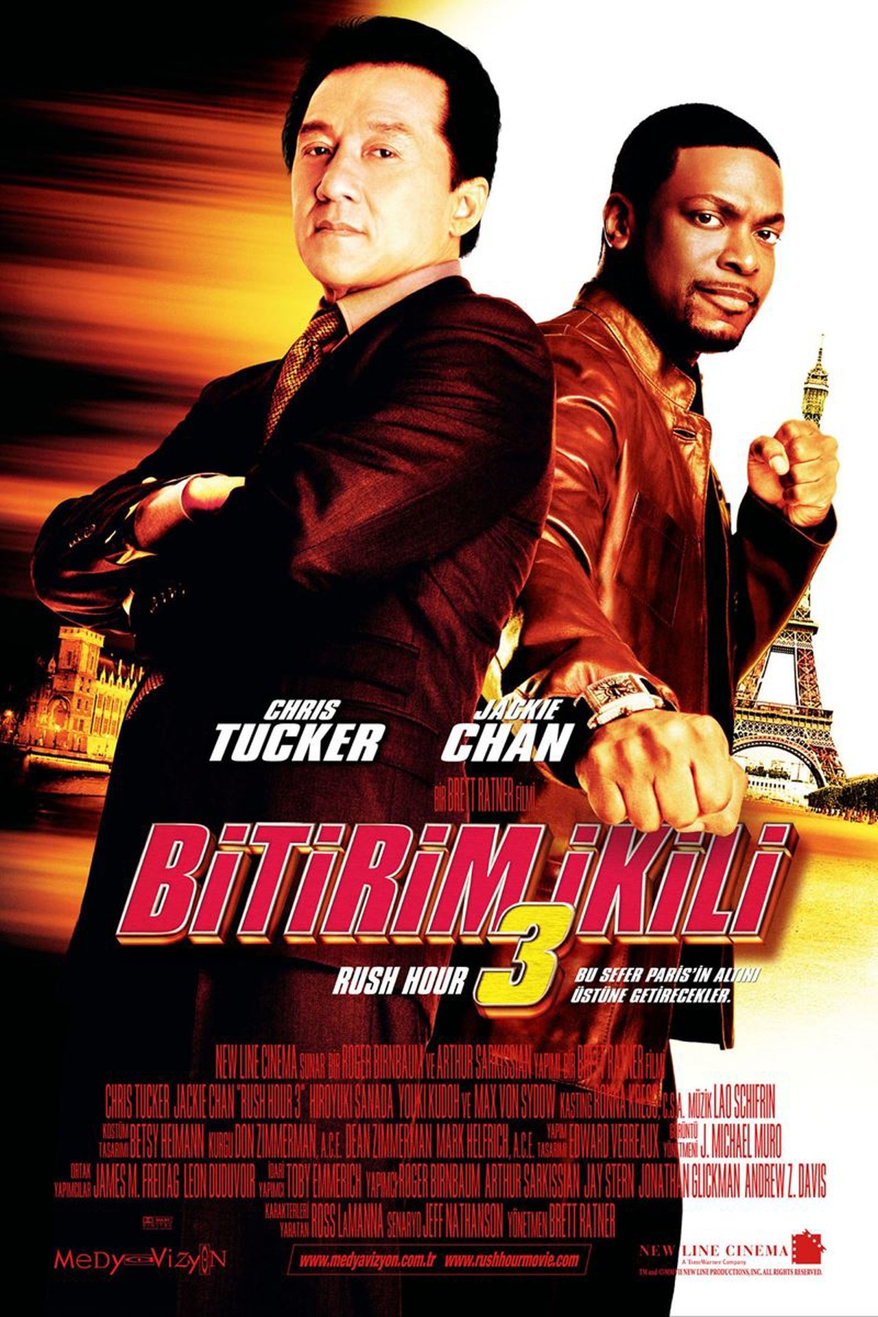 Rush Hour 3 (2007) 192Kbps 23.976Fps 48Khz 2.0Ch DigitalTV Turkish Audio TAC