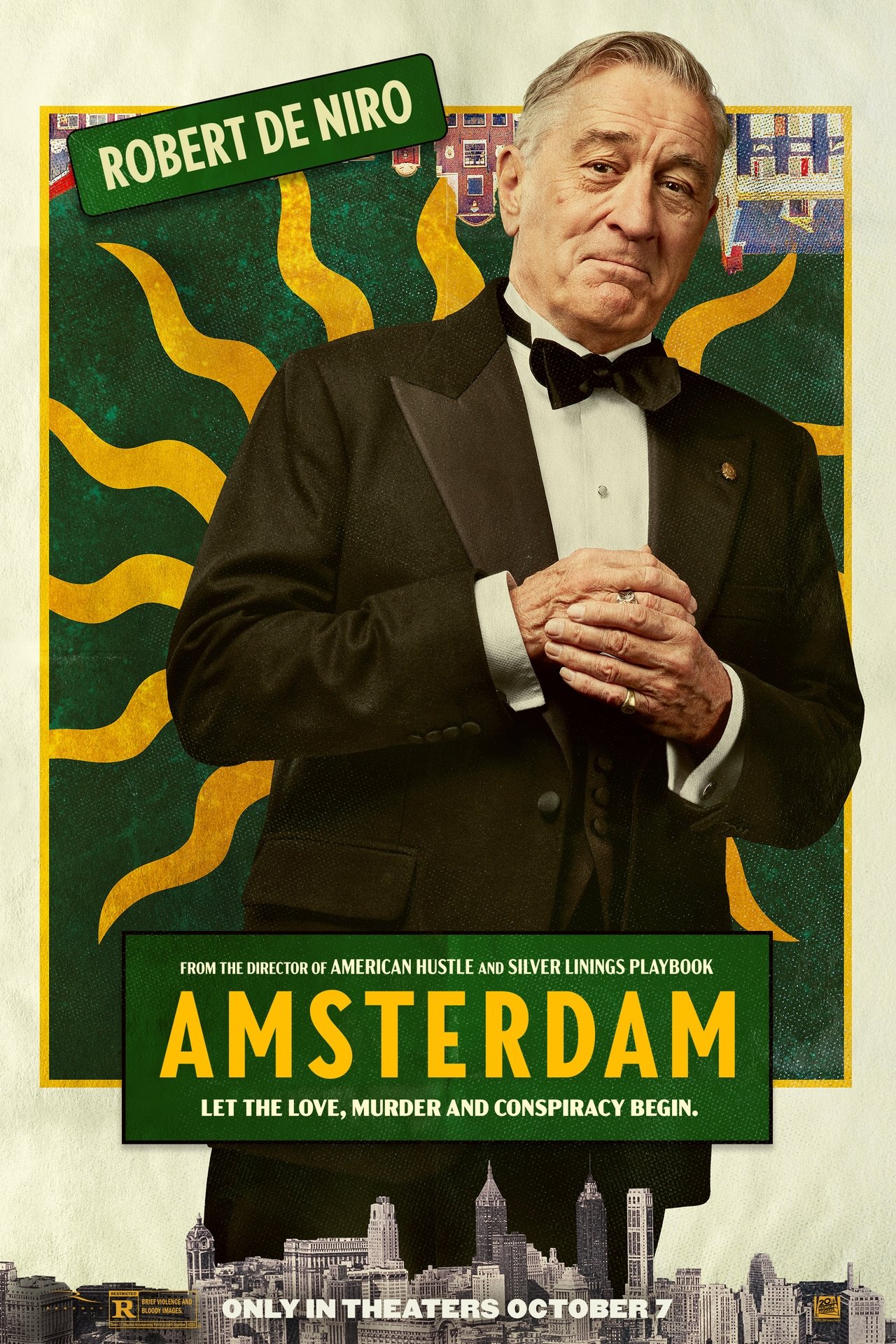 Amsterdam (2022) 640Kbps 23.976Fps 48Khz 5.1Ch DD+ AMZN E-AC3 Turkish Audio TAC