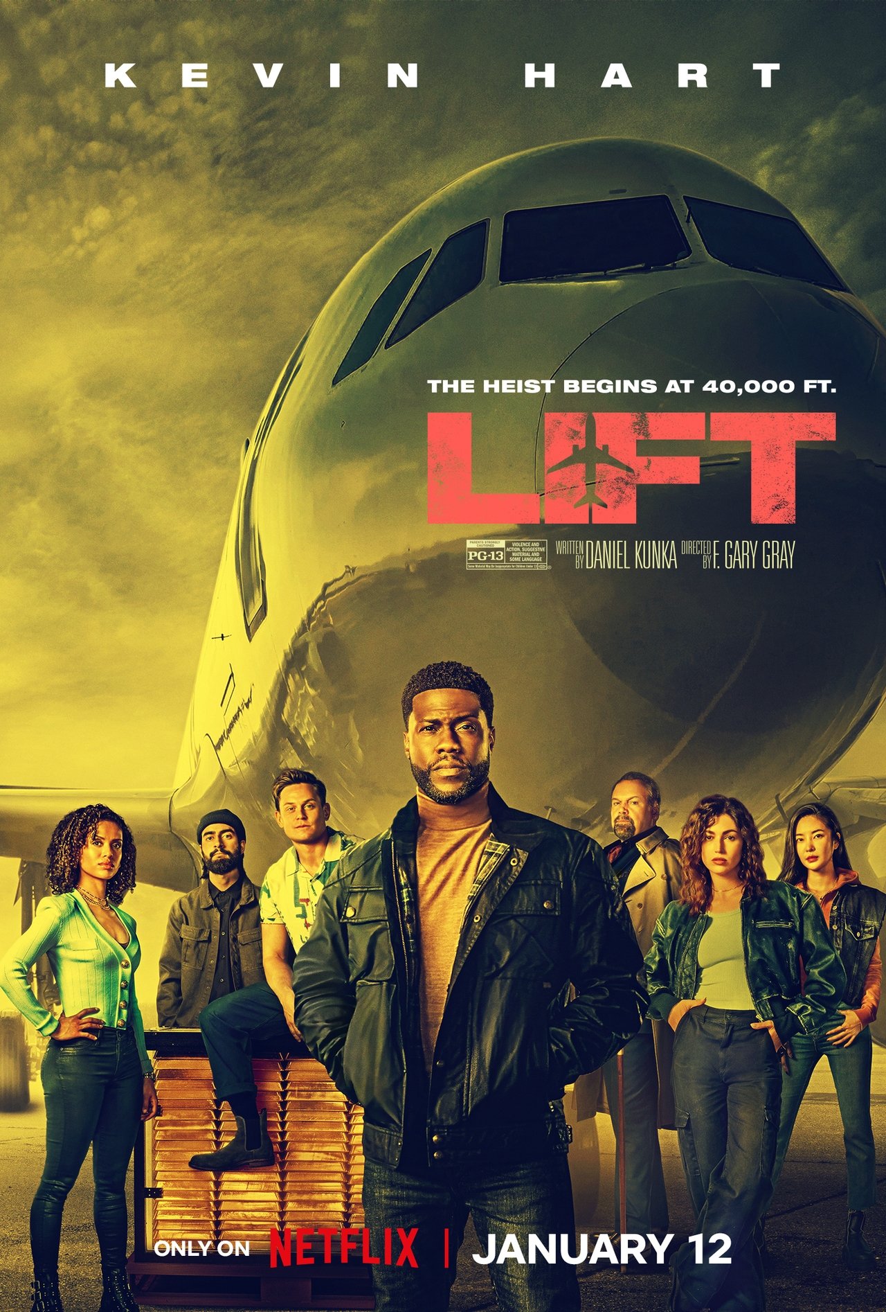 Lift (2024) 640Kbps 24Fps 48Khz 5.1Ch DD+ NF E-AC3 Turkish Audio TAC