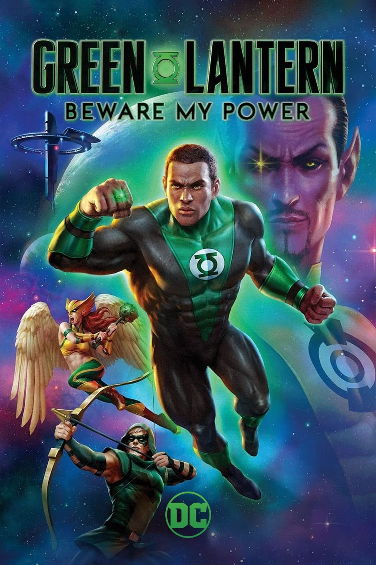 Green Lantern: Beware My Power (2022) 192Kbps 23.976Fps 48Khz 2.0Ch DigitalTV Turkish Audio TAC