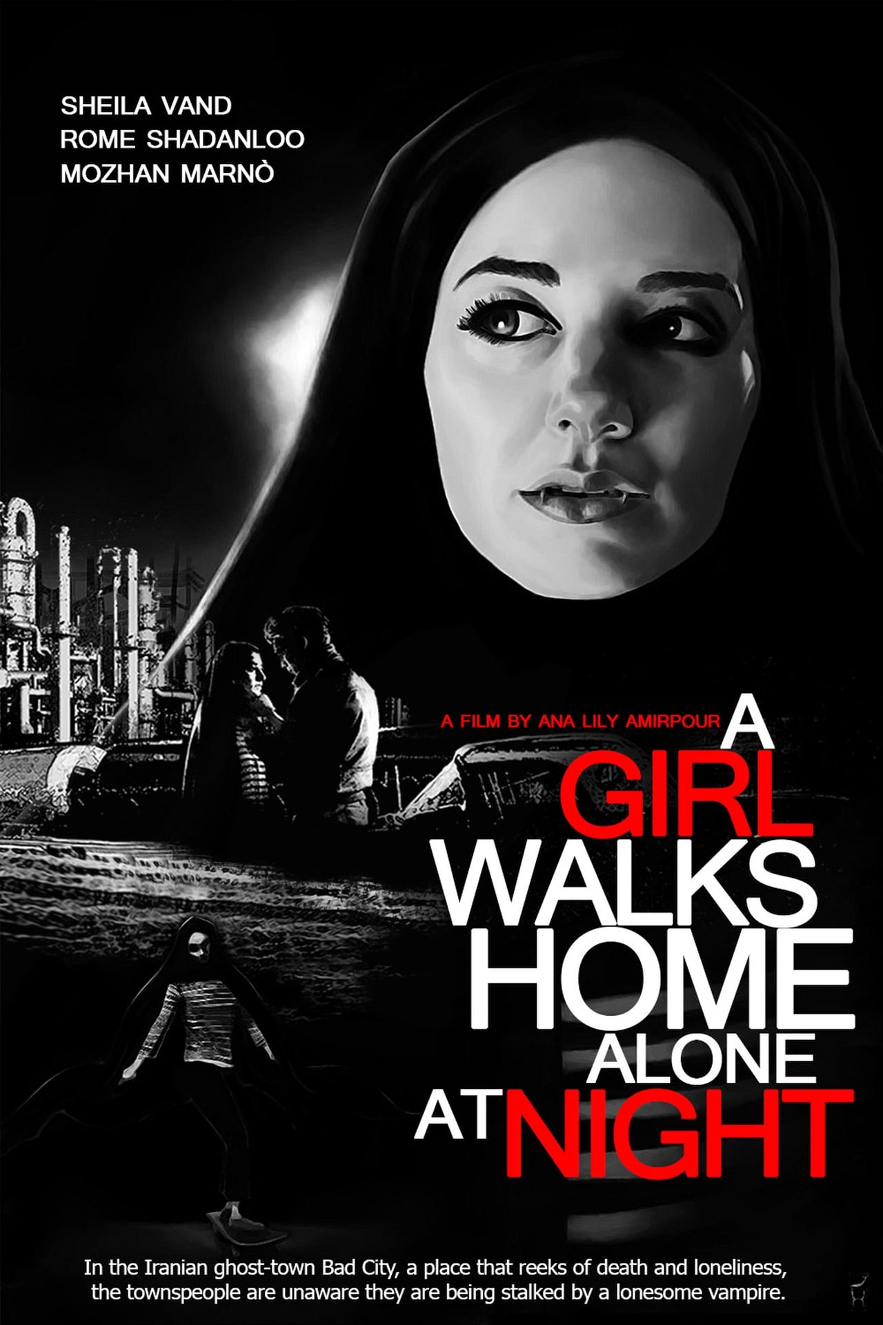 A Girl Walks Home Alone at Night (2014) 192Kbps 23.976Fps 48Khz 2.0Ch DigitalTV Turkish Audio TAC