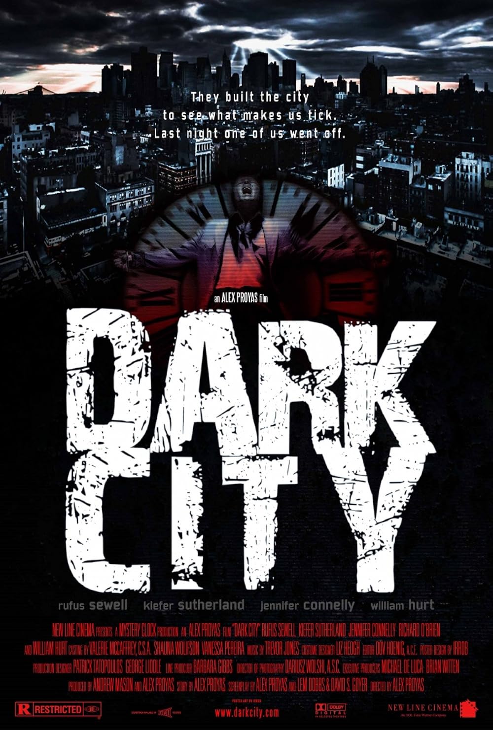 Dark City (1998) Theatrical Cut 448Kbps 23.976Fps 48Khz 5.1Ch BluRay Turkish Audio TAC