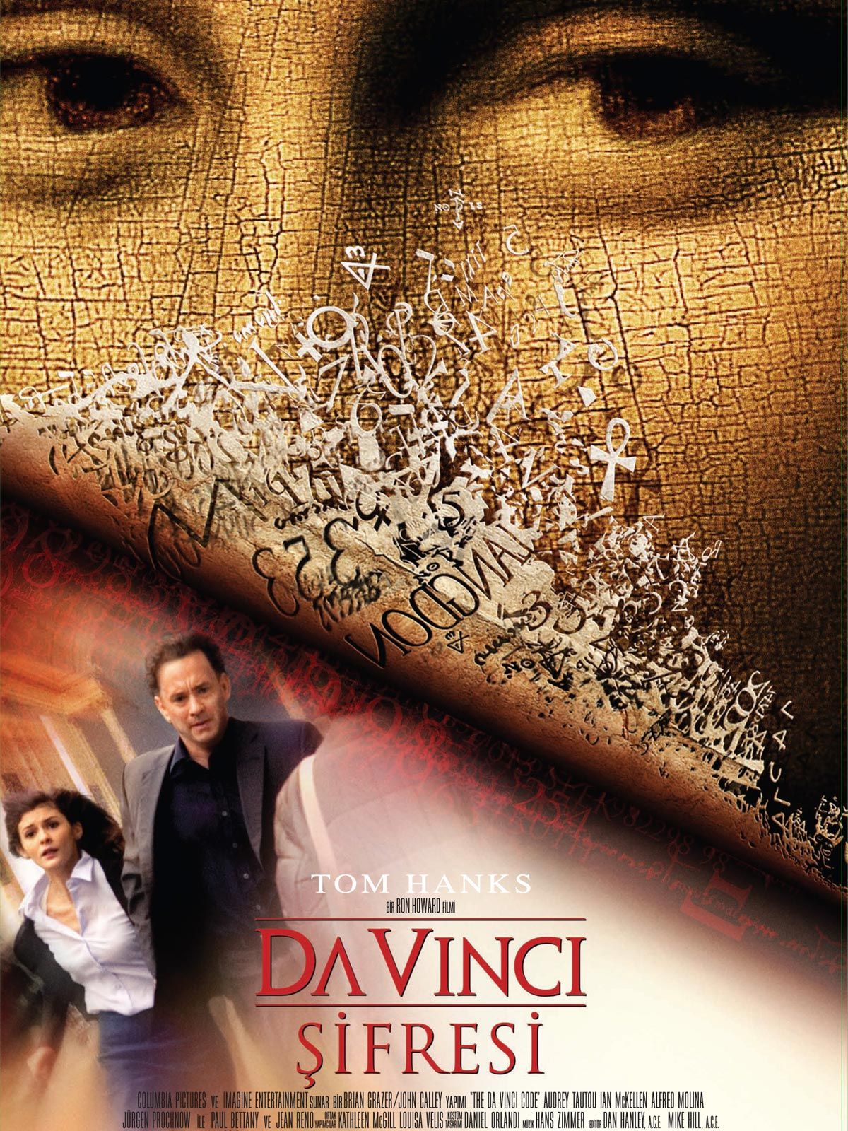 The Da Vinci Code (2006) Theatrical Cut 256Kbps 23.976Fps 48Khz 5.1Ch Disney+ DD+ E-AC3 Turkish Audio TAC