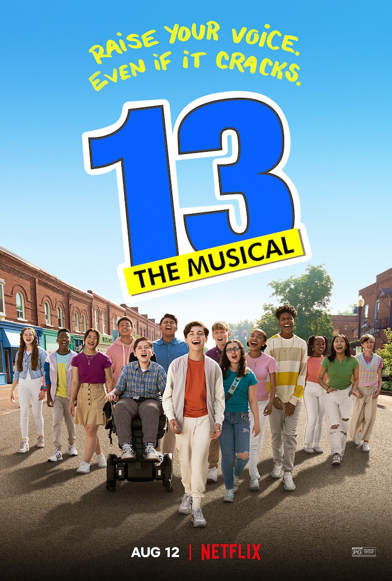 13: The Musical (2022) 640Kbps 24Fps 48Khz 5.1Ch DD+ NF E-AC3 Turkish Audio TAC