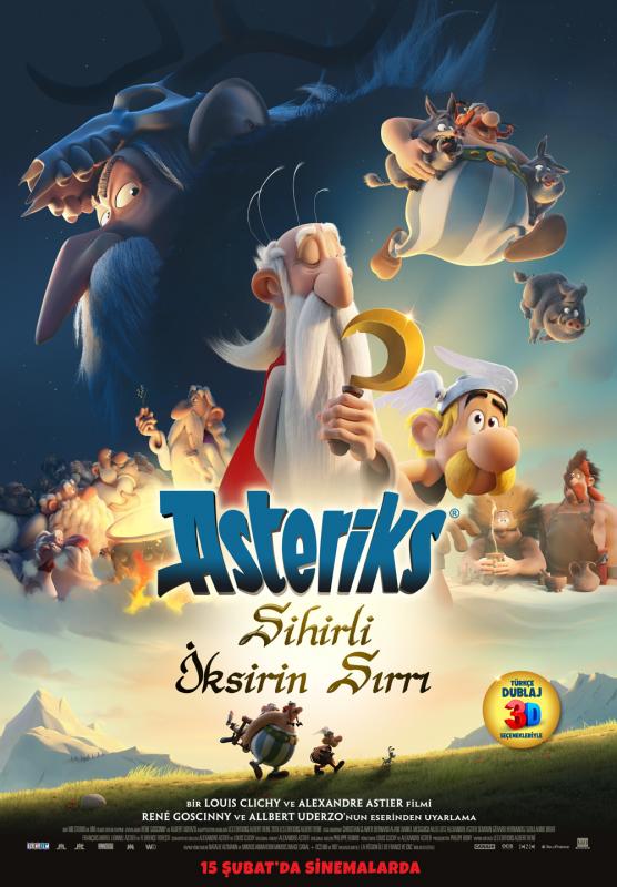 Asterix: The Secret of the Magic Potion (2018) 192Kbps 23.976Fps 48Khz 2.0Ch DigitalTV Turkish Audio TAC