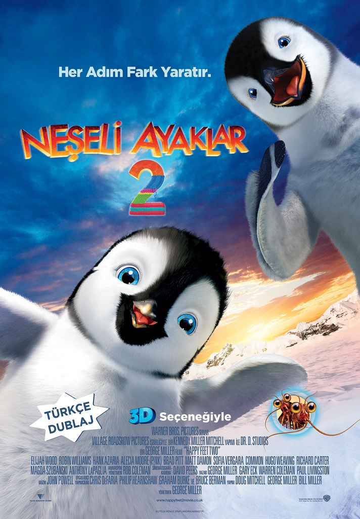 Happy Feet Two (2011) 256Kbps 23.976Fps 48Khz 5.1Ch DD+ E-AC3 Max Turkish Audio TAC