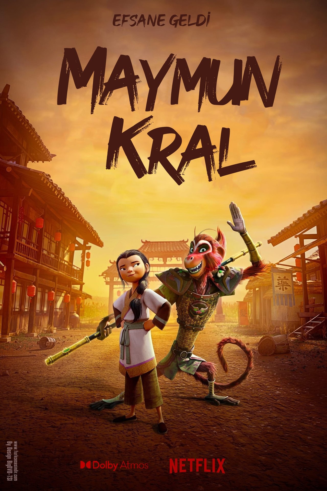 The Monkey King (2023) 640Kbps 24Fps 48Khz 5.1Ch DD+ NF E-AC3 Turkish Audio TAC