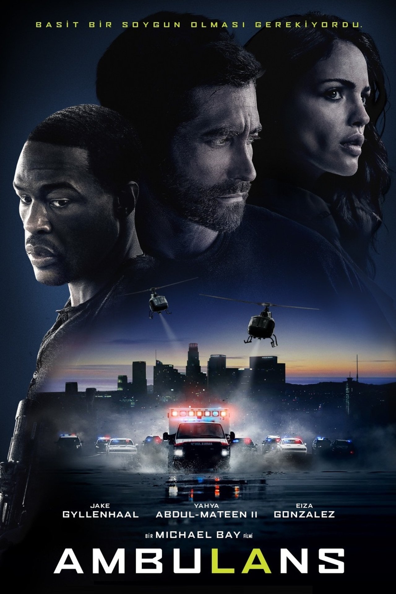 Ambulance (2022) 384Kbps 23.976Fps 48Khz 5.1Ch iTunes Turkish Audio TAC