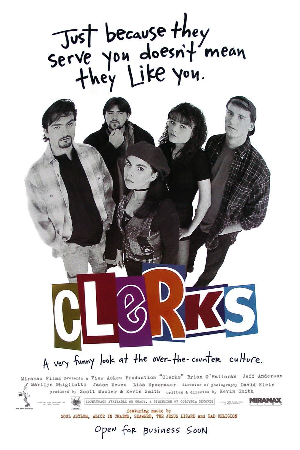 Clerks (1994) Theatrical Cut 224Kbps 23.976Fps 48Khz 2.0Ch VCD Turkish Audio TAC