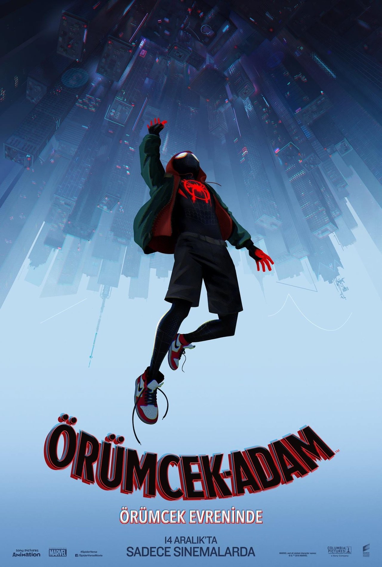 Spider-Man: Into the Spider-Verse (2018) 224Kbps 23.976Fps 48Khz 2.0Ch DD+ AMZN E-AC3 Turkish Audio TAC