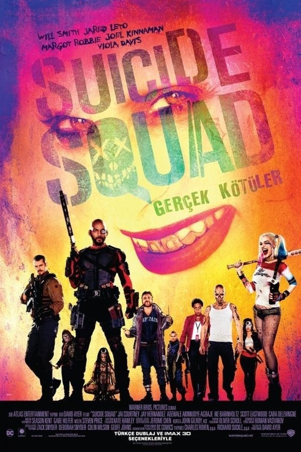 Suicide Squad (2016) Theatrical Cut 448Kbps 23.976Fps 48Khz 5.1Ch BluRay Turkish Audio TAC