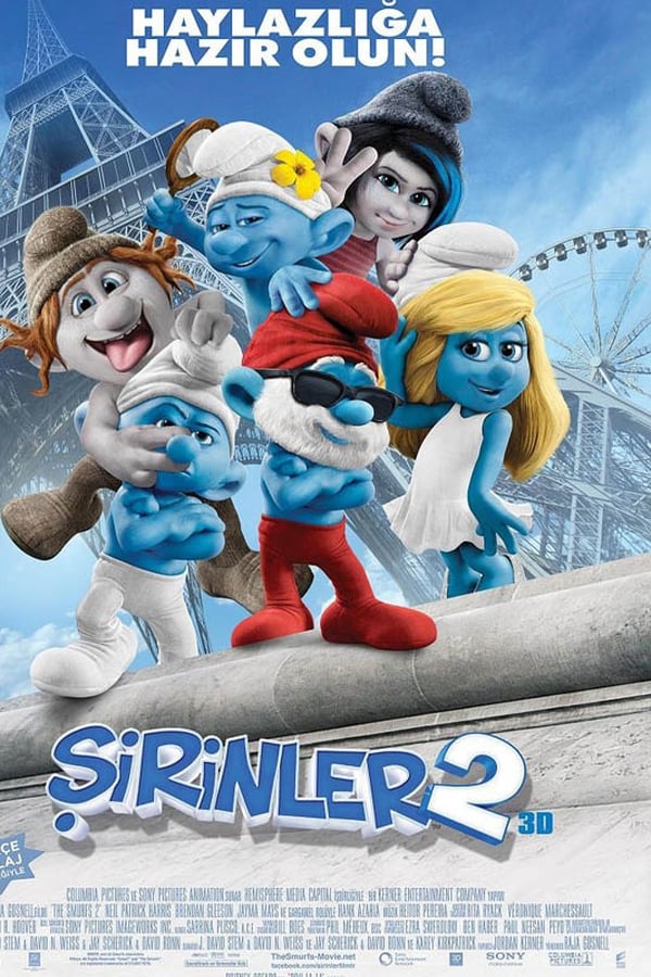 The Smurfs 2 (2013) 448Kbps 23.976Fps 48Khz 5.1Ch BluRay Turkish Audio TAC