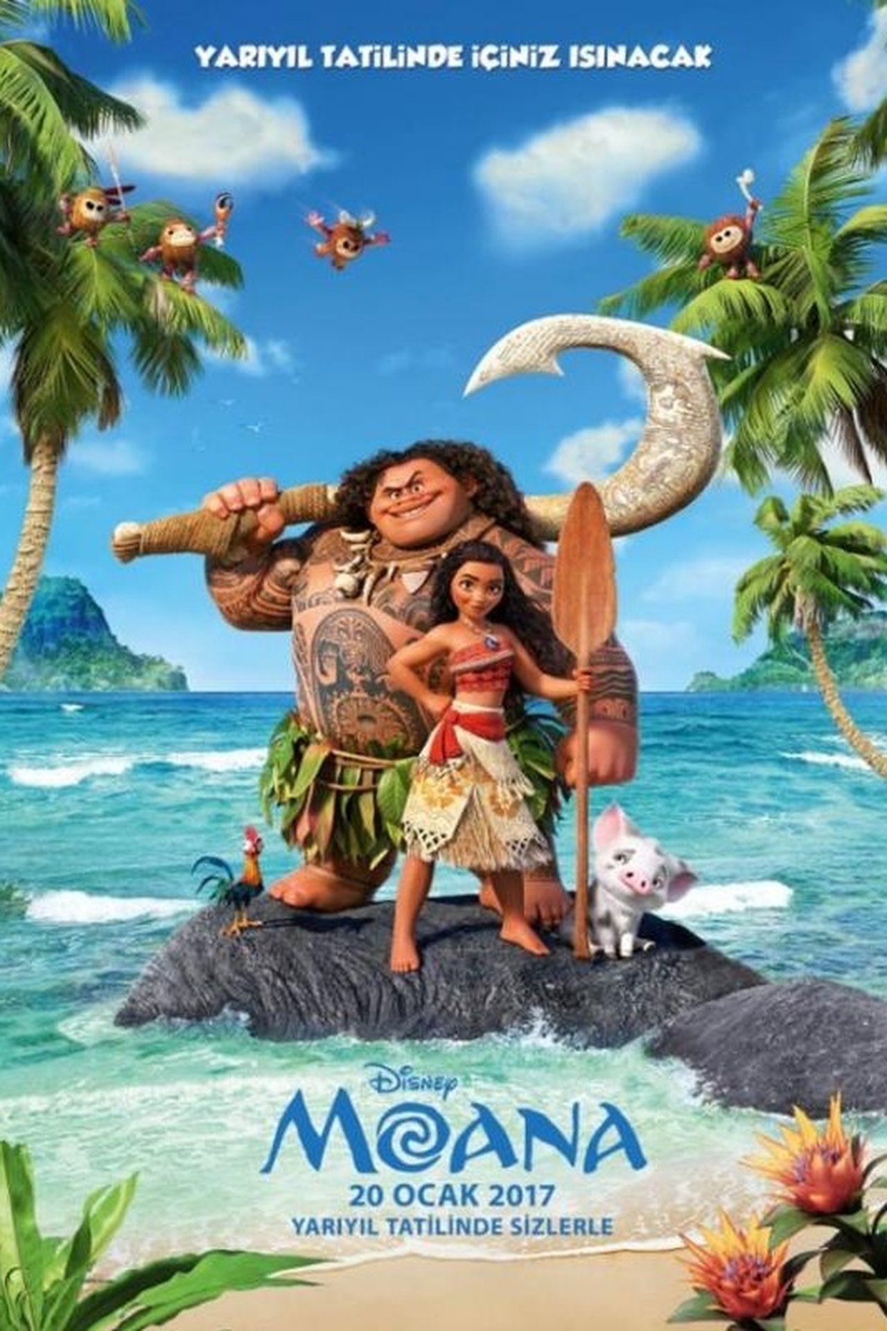 Moana (2016) 256Kbps 23.976Fps 48Khz 5.1Ch Disney+ DD+ E-AC3 Turkish Audio TAC