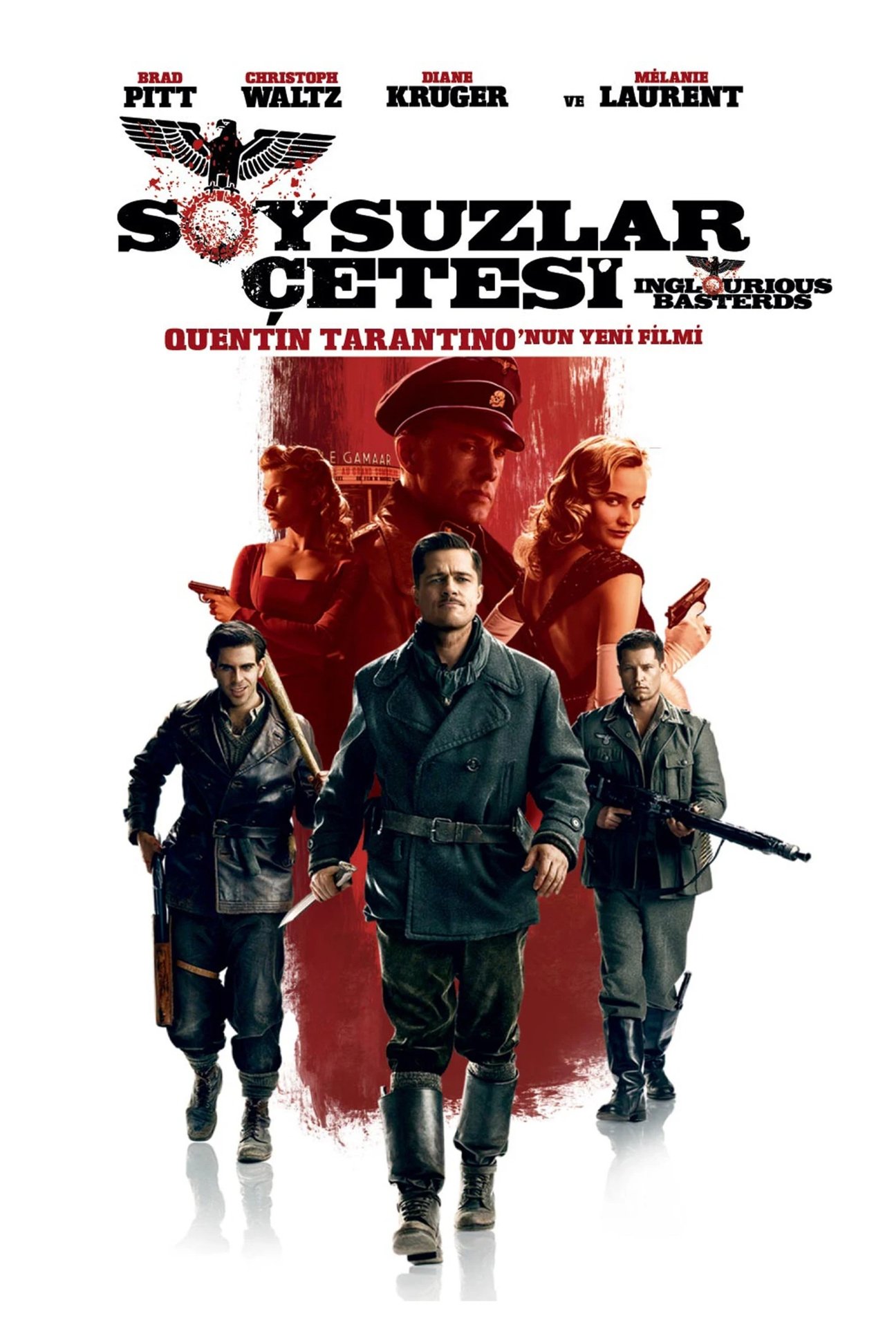 Inglourious Basterds (2009) 224Kbps 23.976Fps 48Khz 2.0Ch DD+ AMZN E-AC3 Turkish Audio TAC