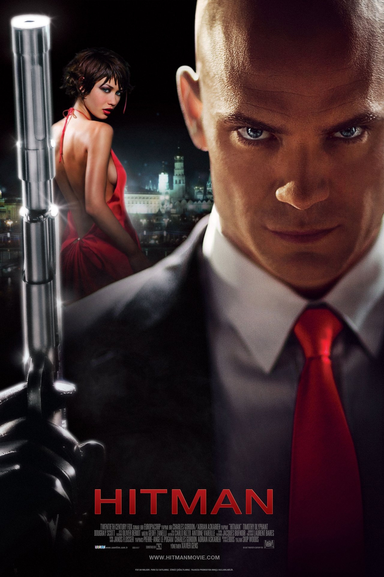 Hitman (2007) Theatrical Cut 128Kbps 23.976Fps 48Khz 2.0Ch Disney+ DD+ E-AC3 Turkish Audio TAC