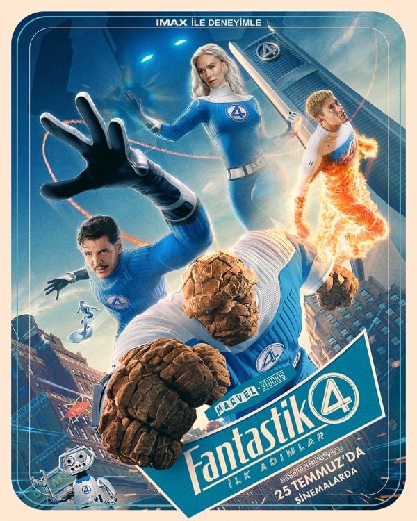 The Fantastic Four: First Steps (2025) 256Kbps 24Fps 48Khz 5.1Ch Disney+ DD+ E-AC3 Turkish Audio TAC