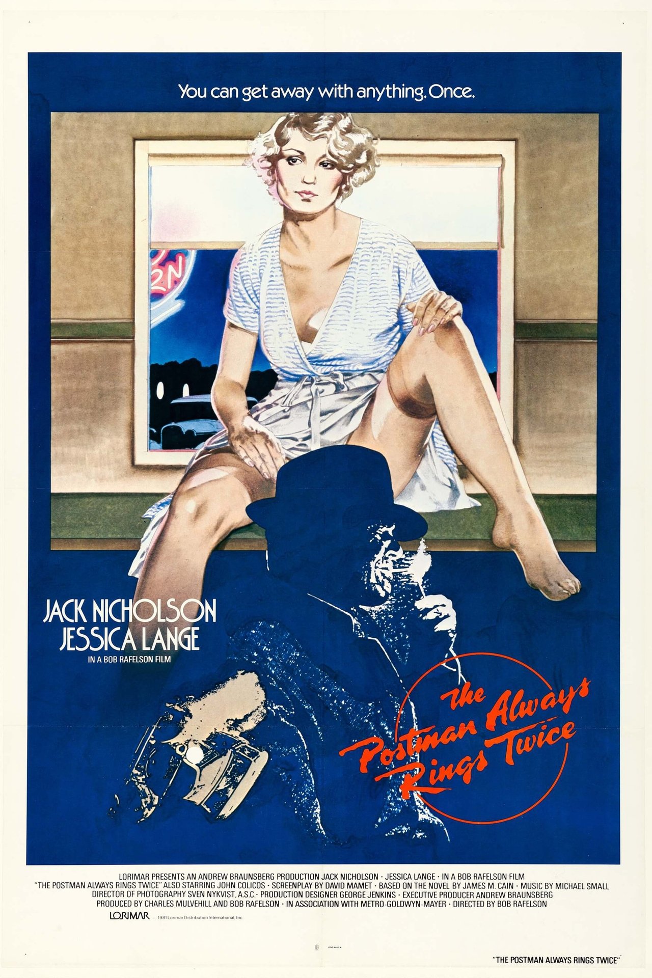 The Postman Always Rings Twice (1981) 447Kbps 23.976Fps 48Khz 2.0Ch BluRay Turkish Audio TAC