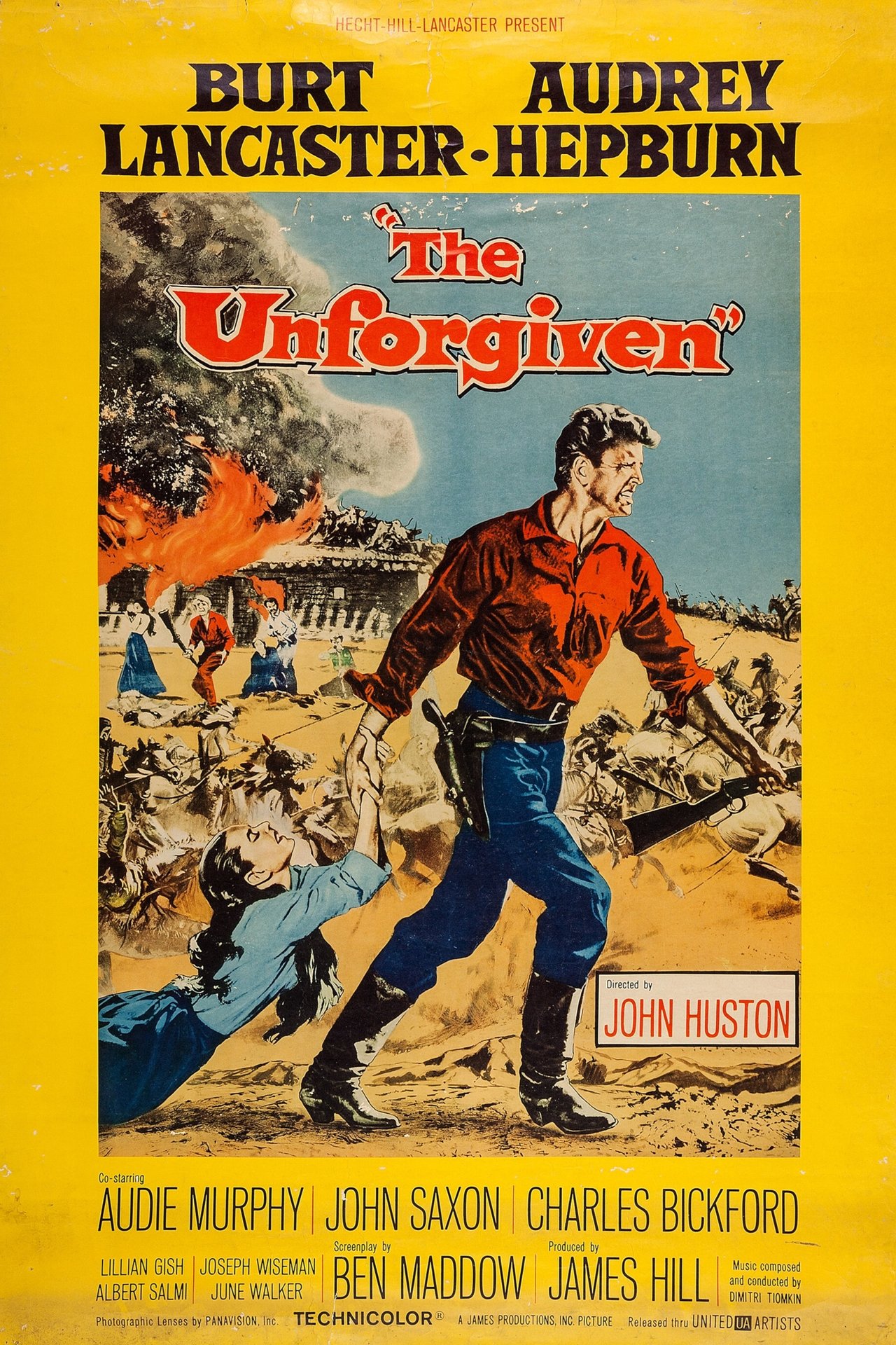 The Unforgiven (1960) 192Kbps 25Fps 48Khz 2.0Ch DigitalTV Turkish Audio TAC