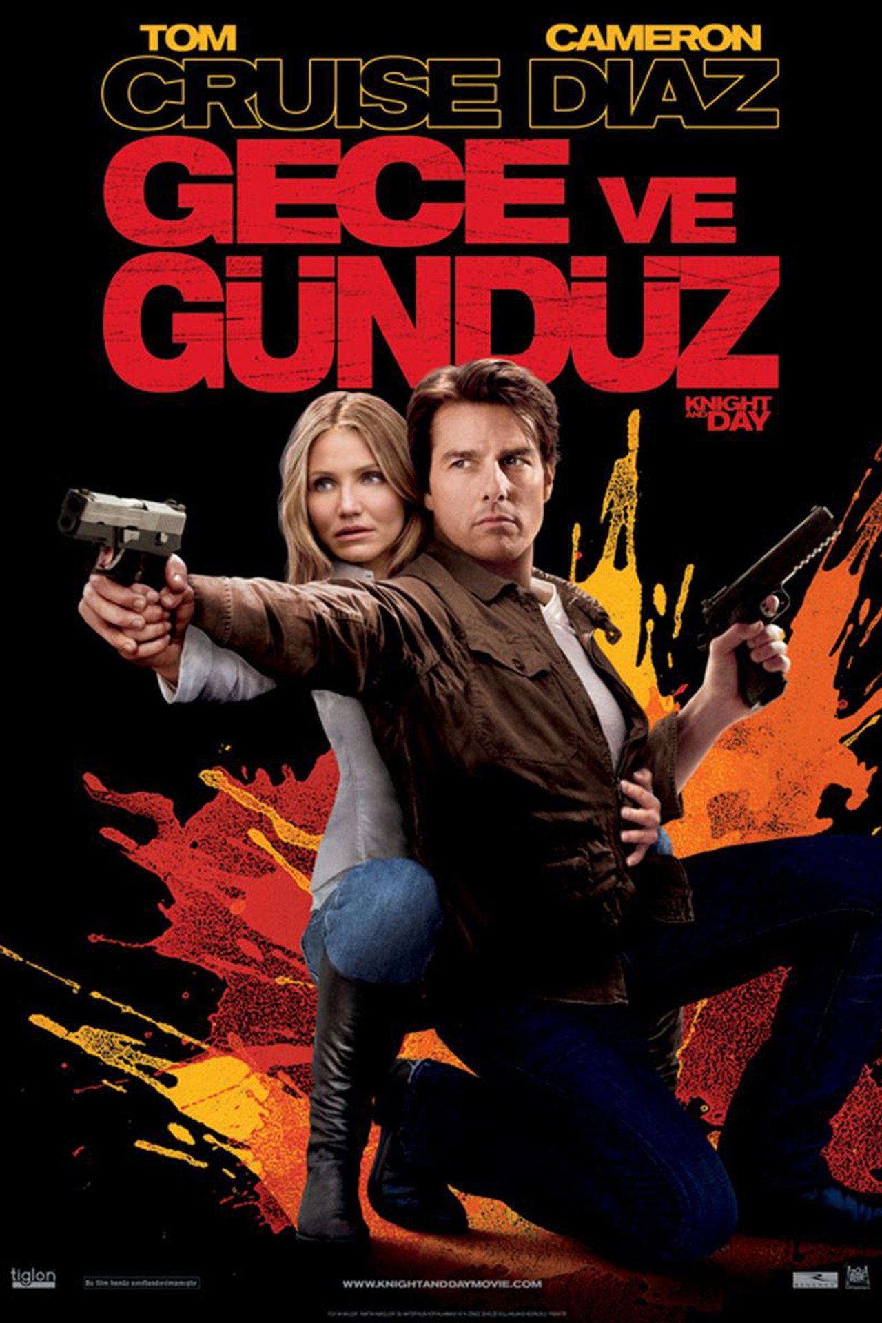 Knight and Day (2010) Theatrical Cut 256Kbps 25Fps 48Khz 5.1Ch DD+ E-AC3 HBO Max Turkish Audio TAC