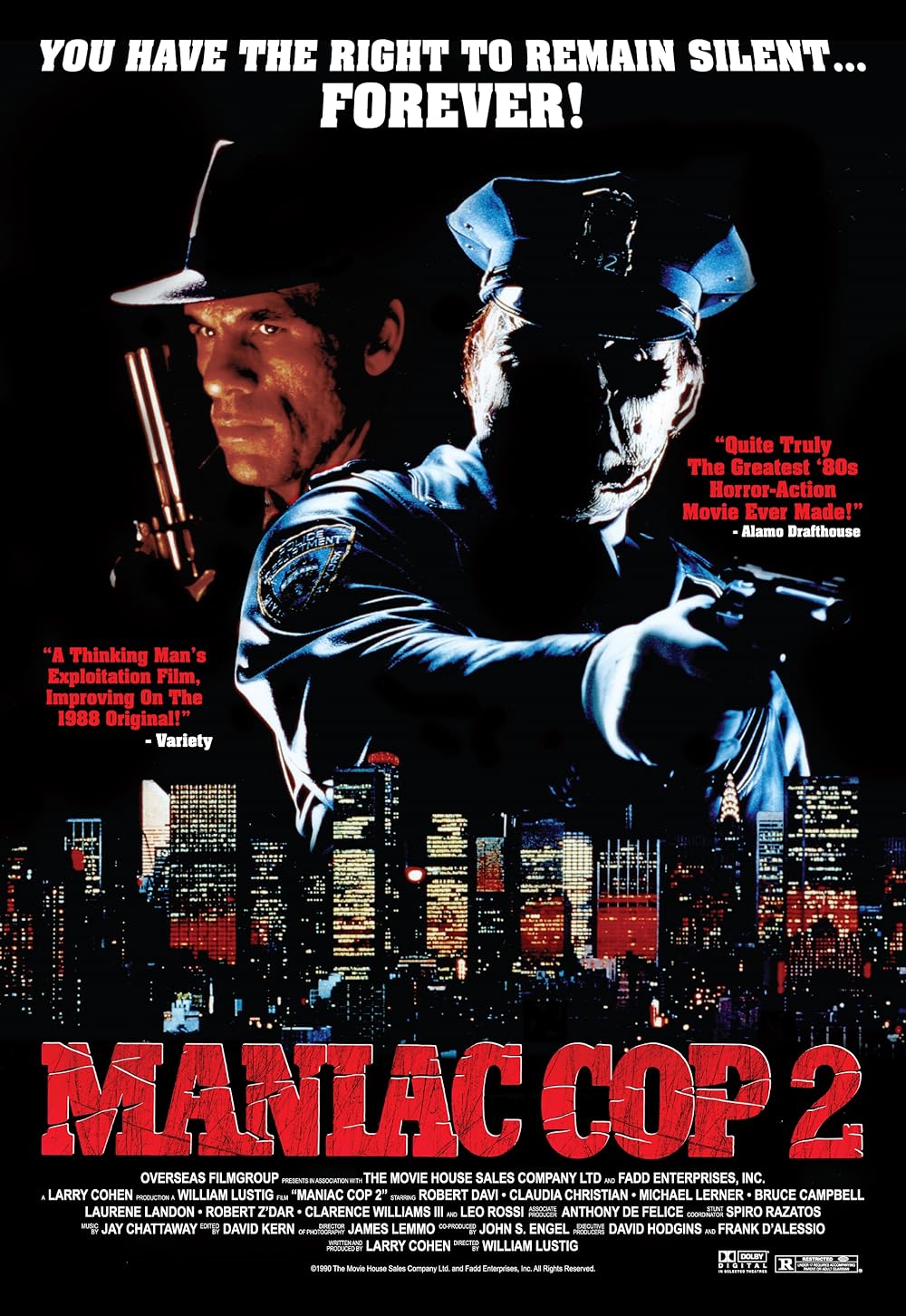 Maniac Cop 2 (1990) 192Kbps 23.976Fps 48Khz 2.0Ch VHS Turkish Audio TAC