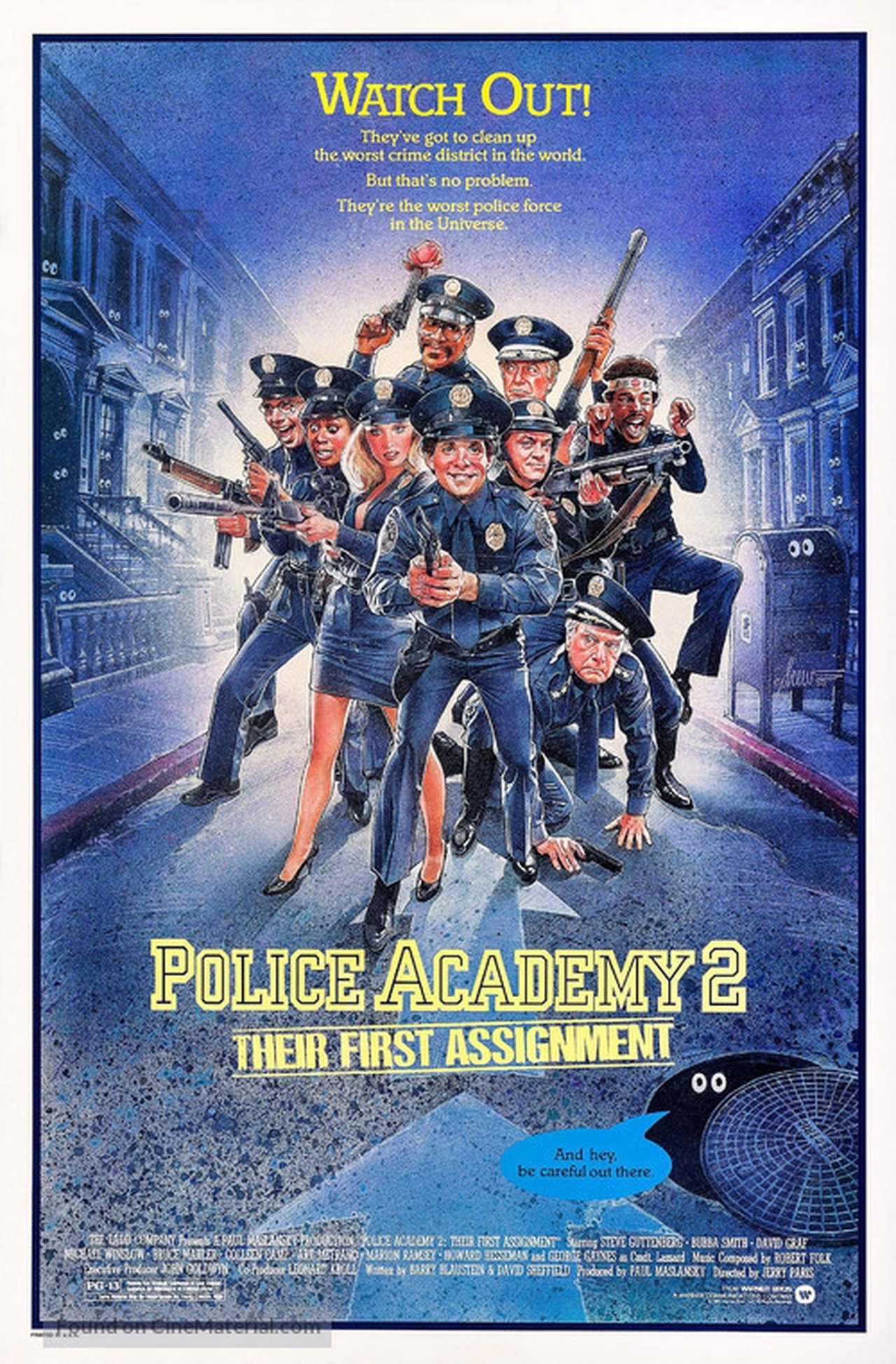 Police Academy 2: Their First Assignment (1985) 192Kbps 23.976Fps 48Khz 2.0Ch DigitalTV Turkish Audio TAC