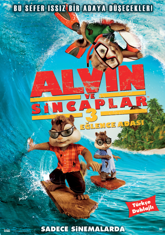 Alvin and the Chipmunks: Chipwrecked (2011) 256Kbps 23.976Fps 48Khz 5.1Ch Disney+ DD+ E-AC3 Turkish Audio TAC
