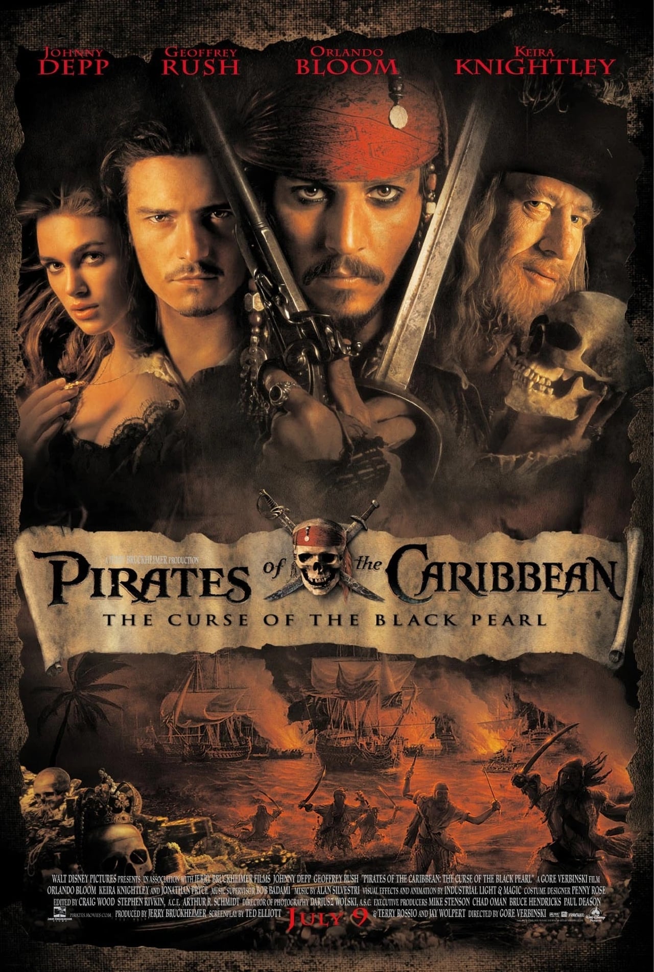 Pirates of the Caribbean: The Curse of the Black Pearl (2003) .