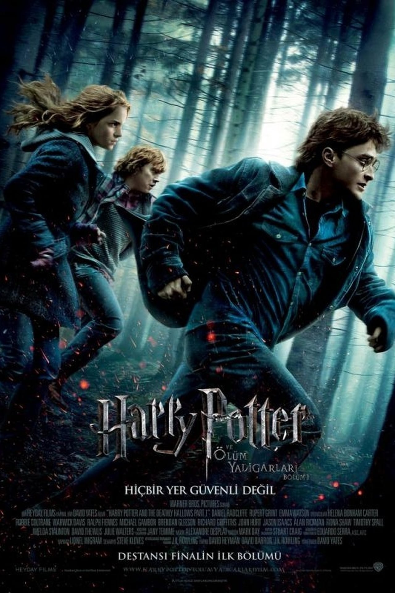 Harry Potter and the Deathly Hallows: Part 1 (2010) 384Kbps 23.976Fps 48Khz 5.1Ch DVD Turkish Audio TAC