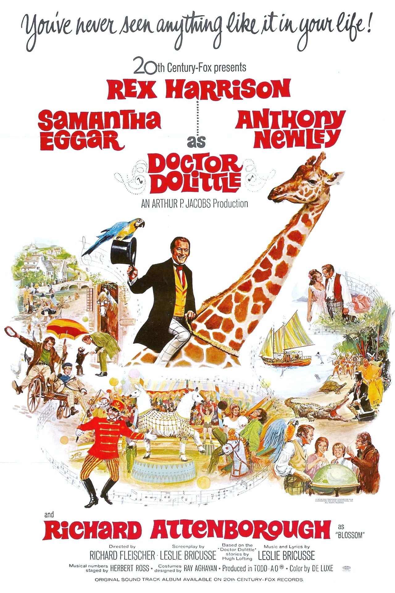 Doctor Dolittle (1967) 50th Anniversary Expanded Soundtrack Limited Edition 192Kbps 23.976Fps 48Khz 2.0Ch DigitalTV Turkish Audio TAC