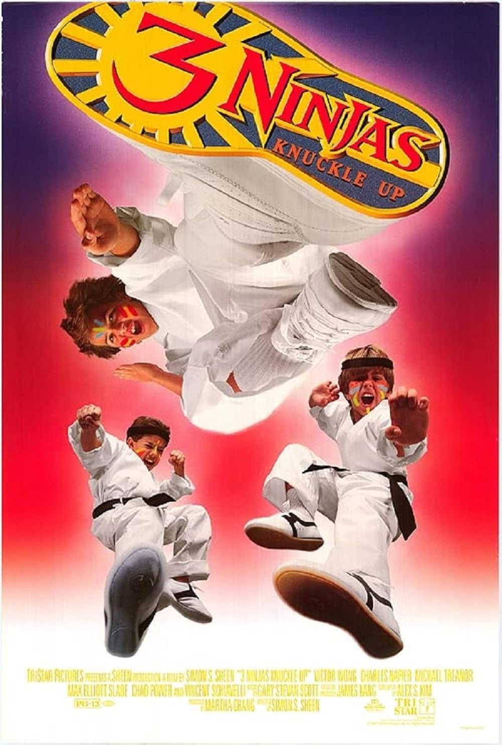 3 Ninjas: Knuckle Up (1993) 192Kbps 23.976Fps 48Khz 2.0Ch DigitalTV Turkish Audio TAC