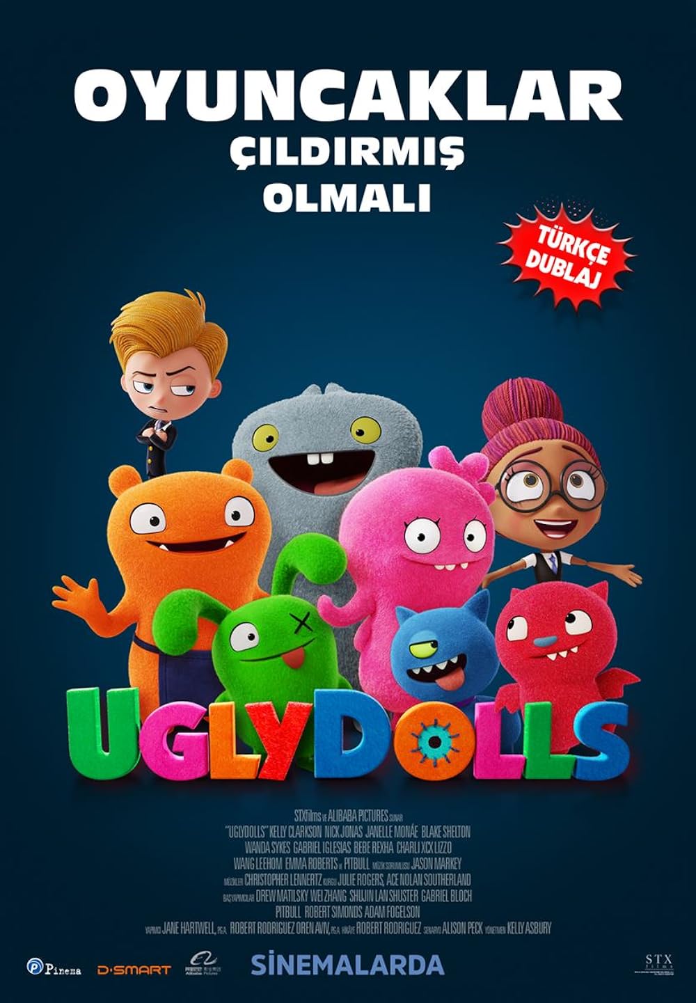 UglyDolls (2019) 192Kbps 23.976Fps 48Khz 2.0Ch DigitalTV Turkish Audio TAC