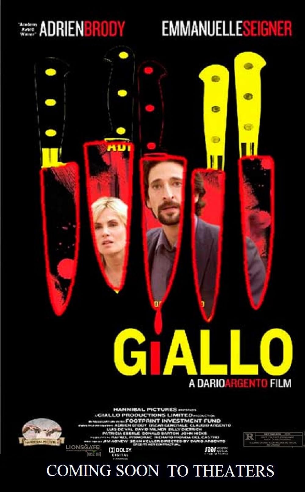 Giallo (2009) 192Kbps 24Fps 48Khz 2.0Ch DVD Turkish Audio TAC