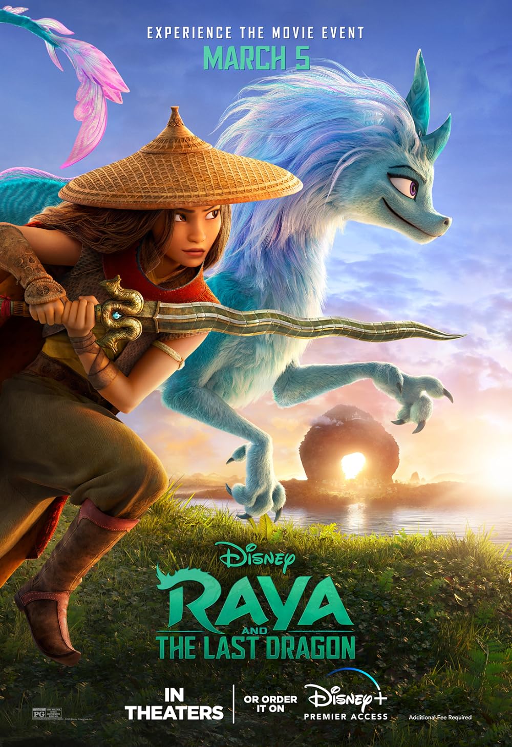 Raya and the Last Dragon (2021) 256Kbps 23.976Fps 48Khz 5.1Ch Disney+ DD+ E-AC3 Turkish Audio TAC